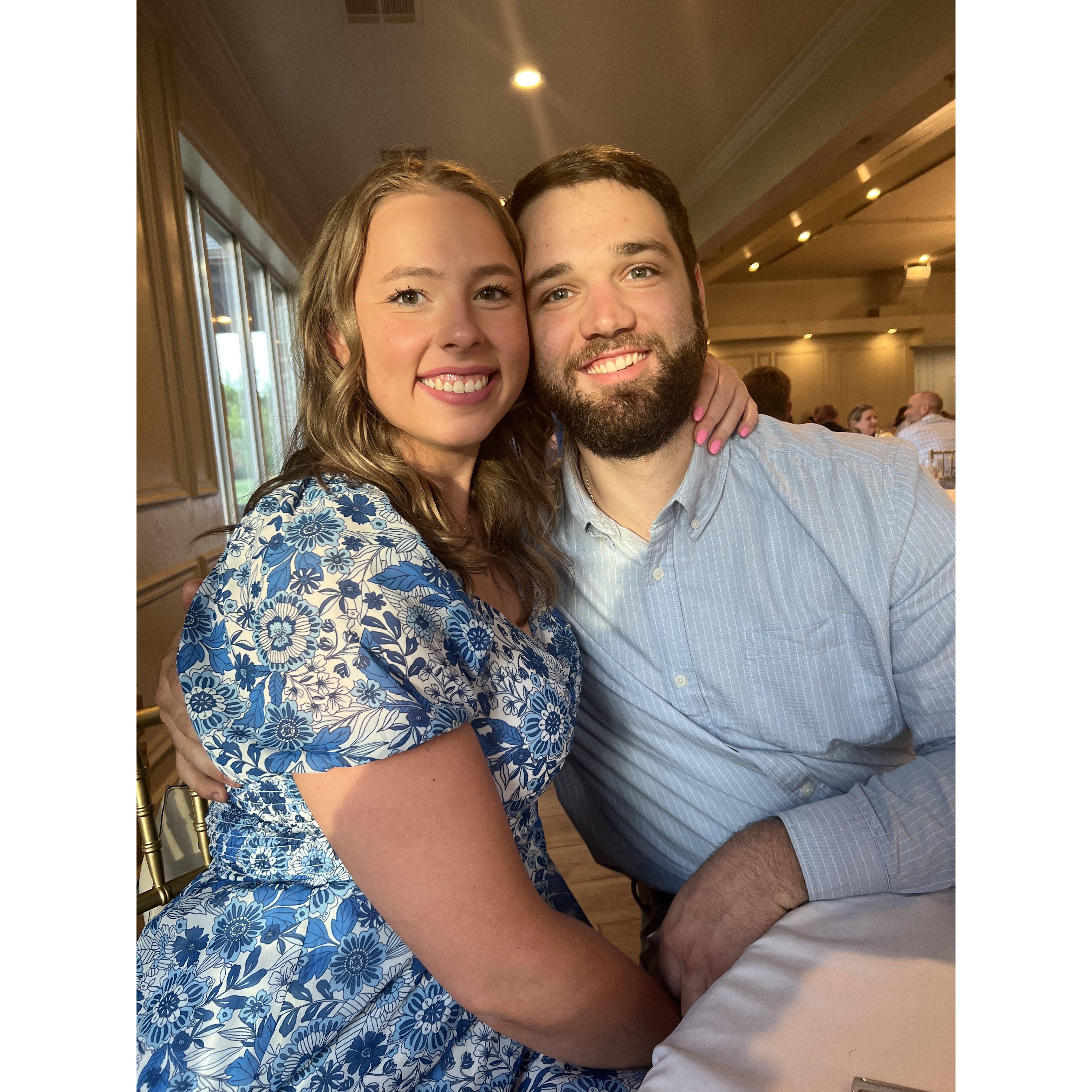 A family friends wedding that Micah was able to visit OKC for