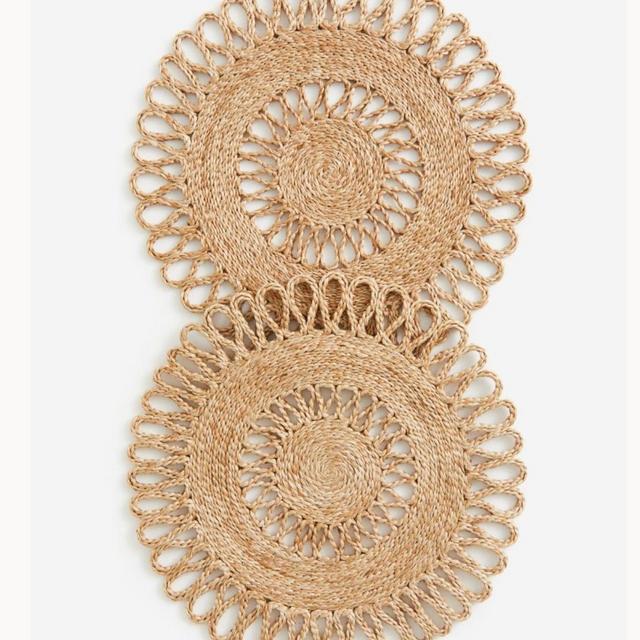 2-pack Jute Placemats