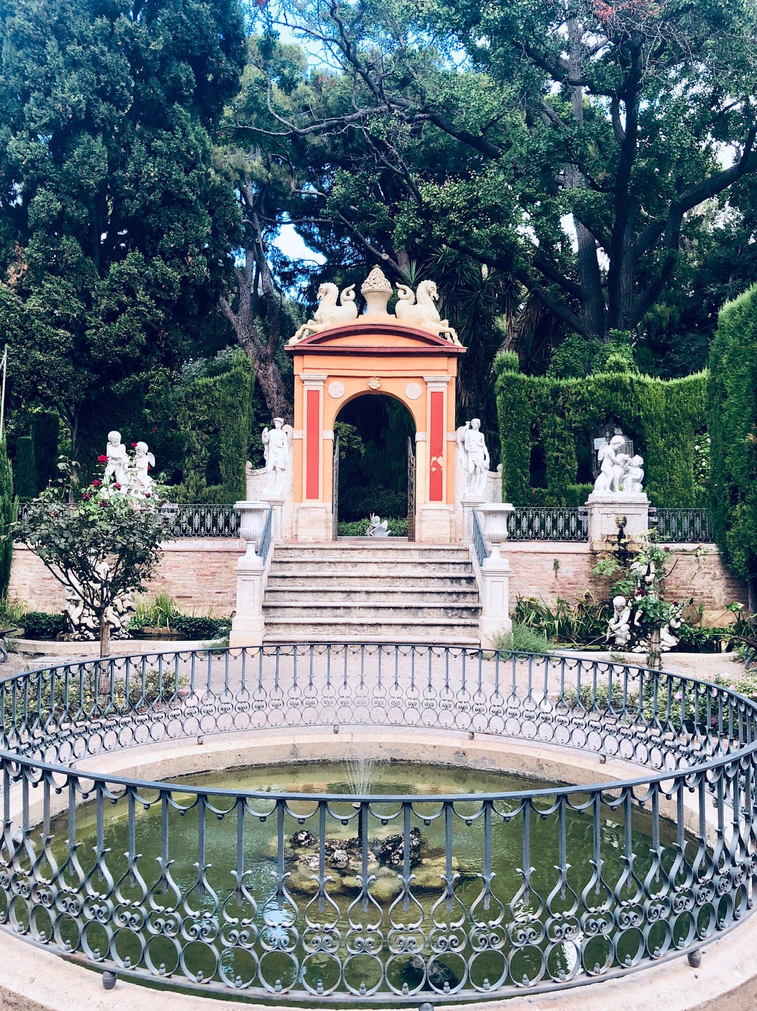 The archway where Griffin proposed.