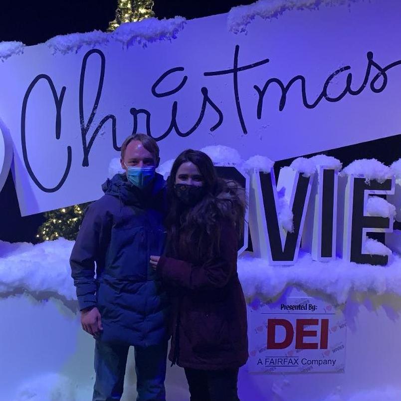 One of our first-ever dates back in December of 2020, and our first picture together!