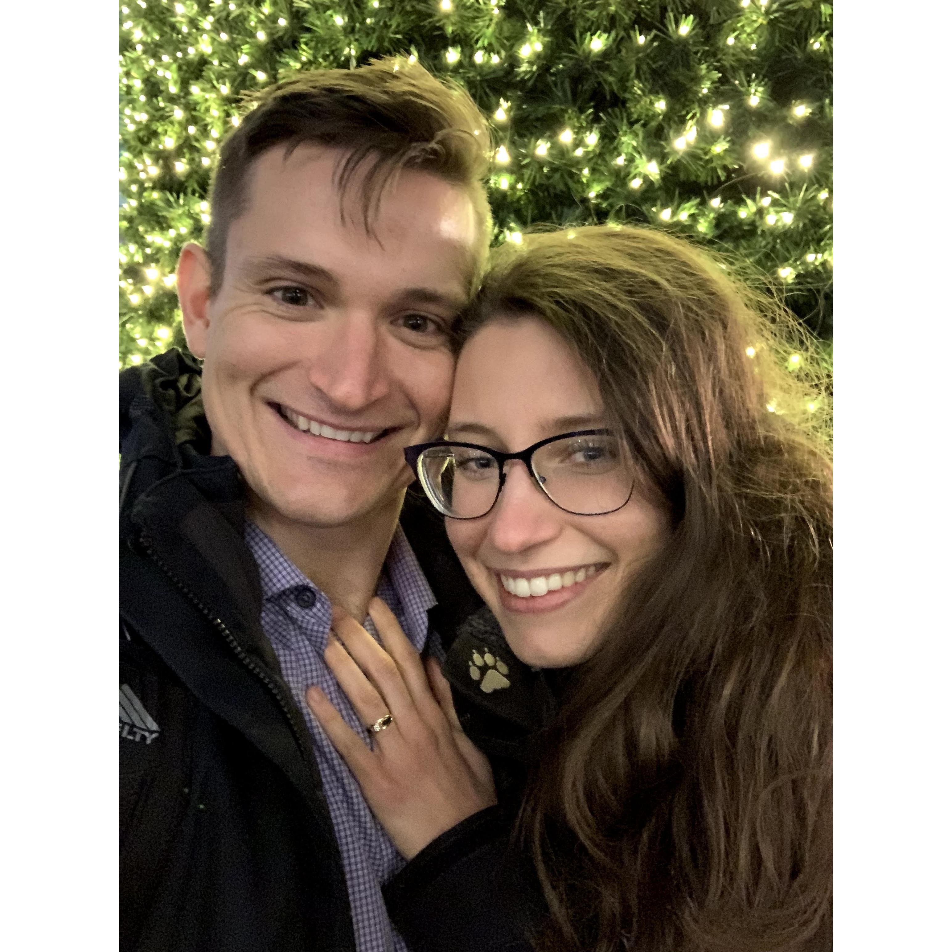 Newly engaged couple! December 2019 :)