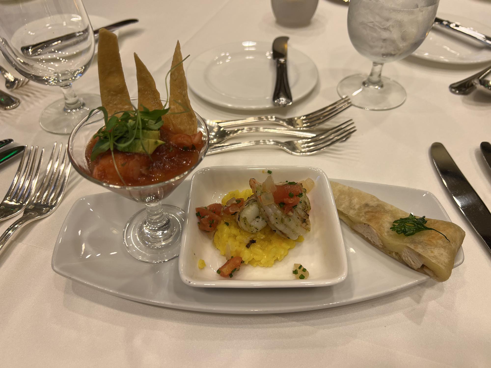 Some stuff we got to try, none of it is on our menu, not spoiling!