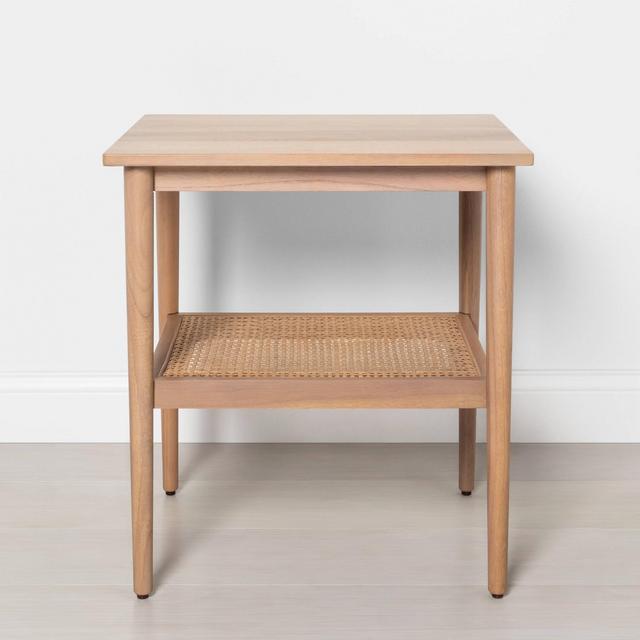 Wood & Cane Accent Table - Hearth & Hand™ with Magnolia