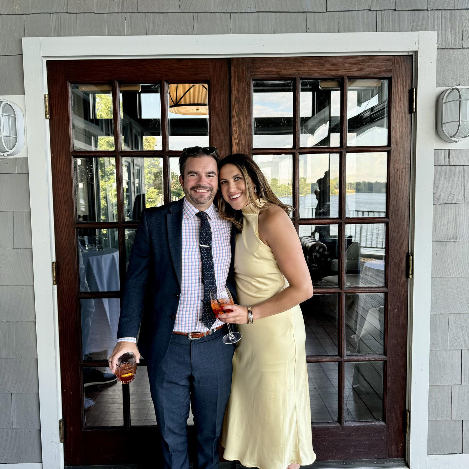 All dressed up celebrating my Matron of Honor, Grace's, wedding - Summer 2024