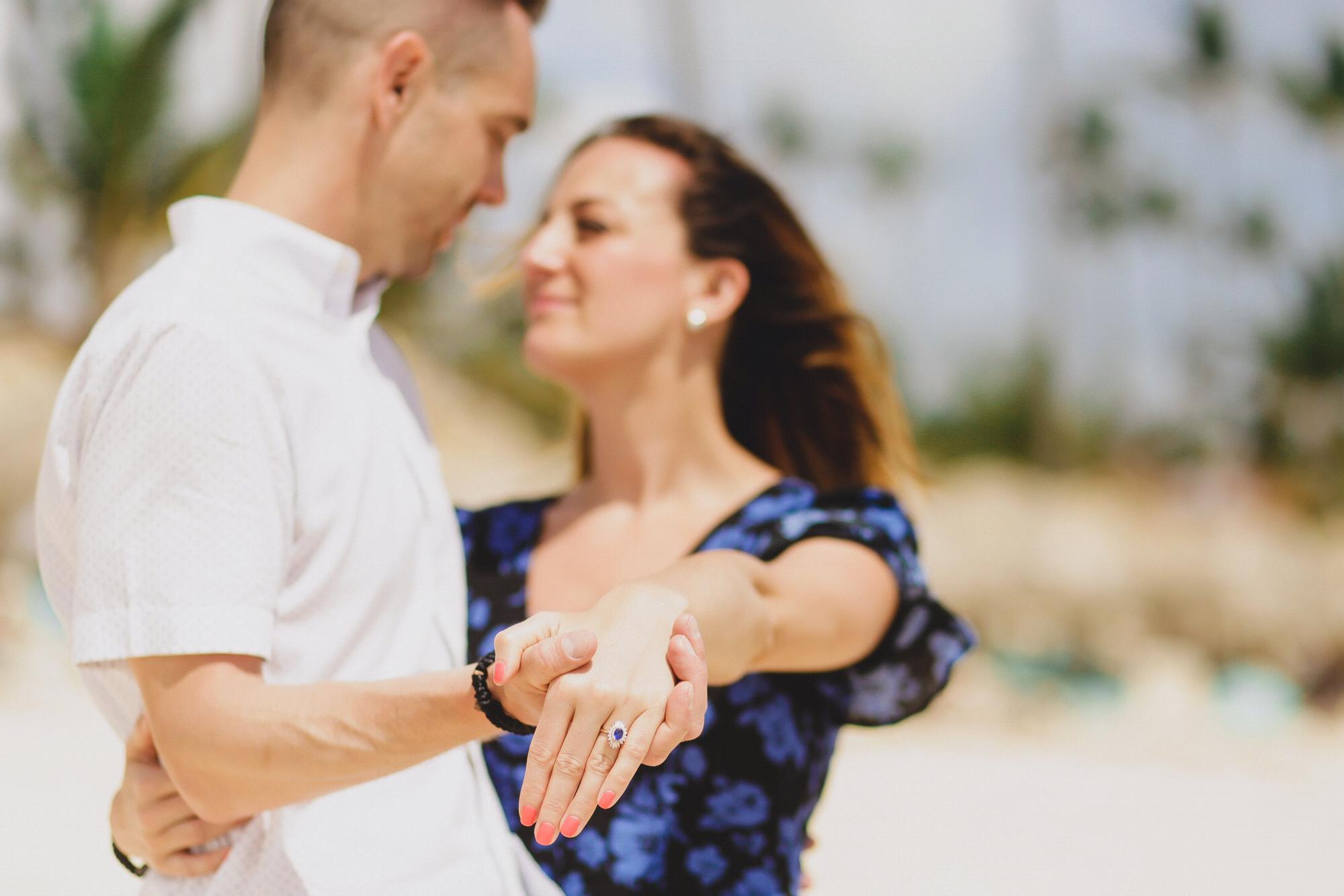 Beachfront engagement pics, Punta Cana, Dominican Republic. May 2018.