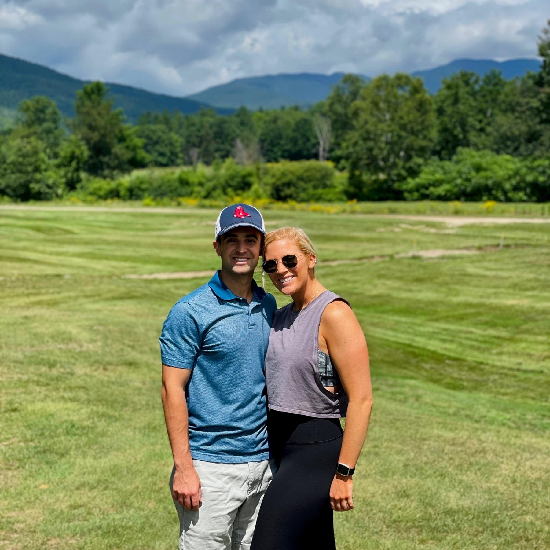 Golfing in New Hampshire!