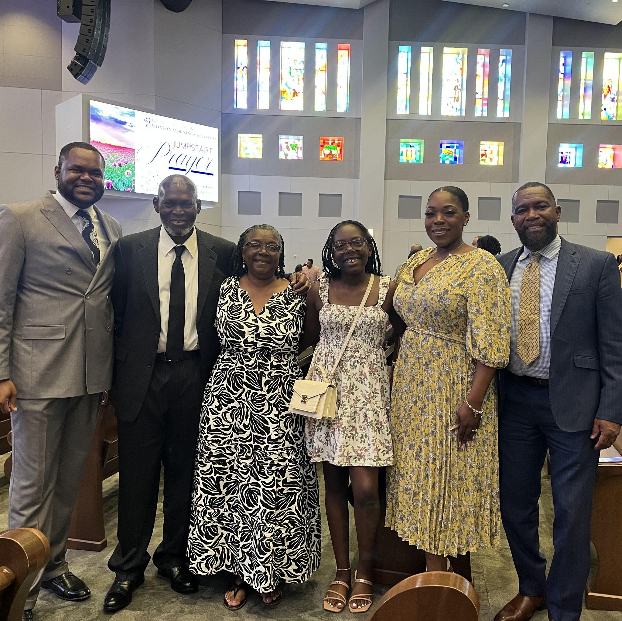 Worshipping At our Church Lily Grove Missionary Baptist Church with Officiant and Youth Ministry Pastor Mark Lewis!