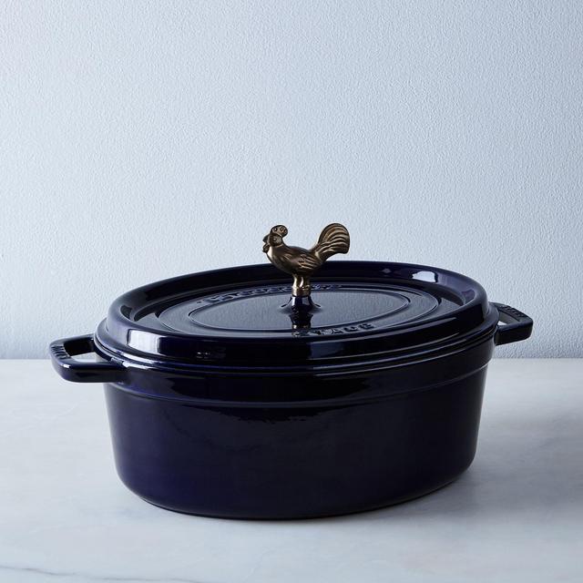 Food52 x Staub Brass Rooster Coq au Vin, 5.75QT