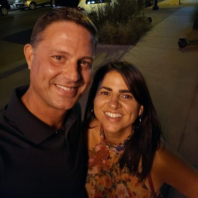 Our first trip...and third date.