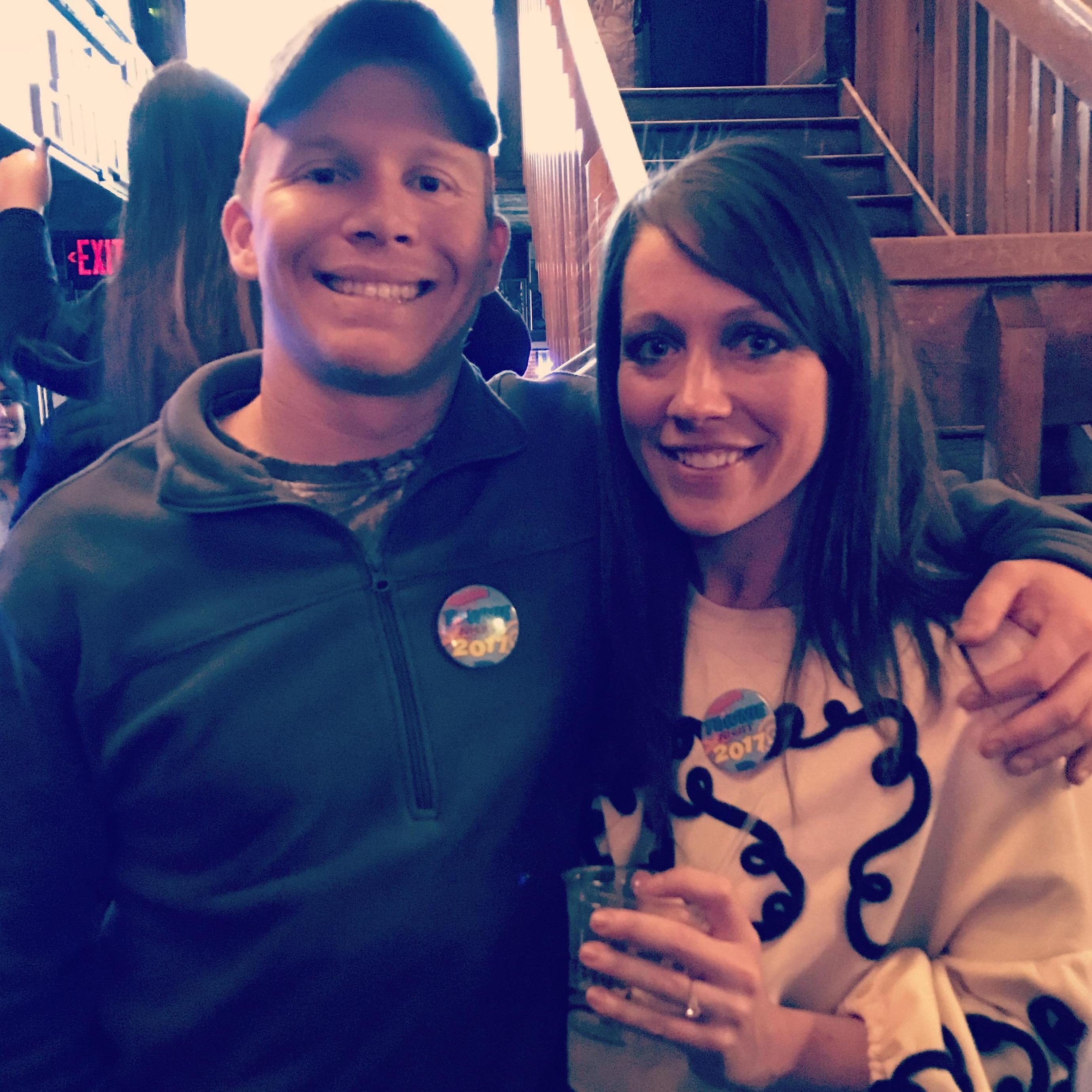 "Townie Night" at Harry's Chocolate Shop. Thanksgiving 2017.