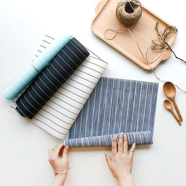 Japanese-Style Dining Table Placemats