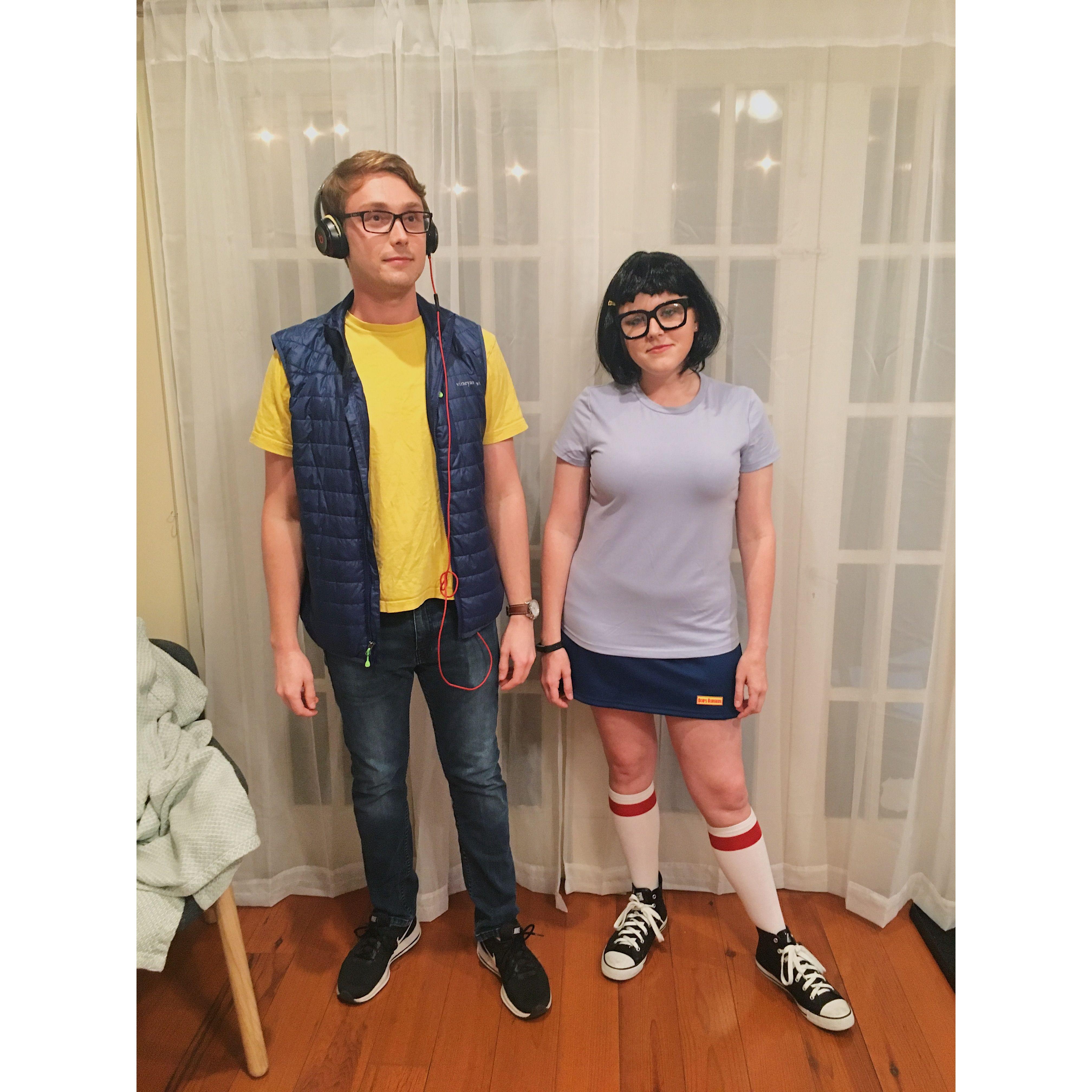 first documented photo of us! as Tina Belcher would say "Time for the charm bomb to explode"