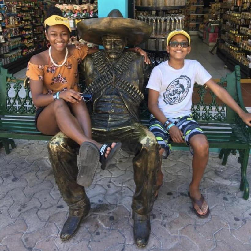Nadia and Kalebs first trip to Mexico