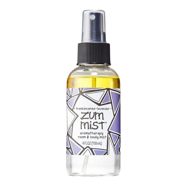 Indigo Wild Zum Mist Room & Body Spray - Aromatherapy Essential Oil Spray - Natural Body Mist & Room Spray - Frankincense-Lavender Scent - 4 fl oz
