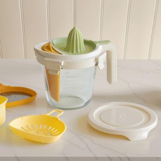 All-in-One Chef Center Bowl with Citrus Juicer & Gravy Separator
