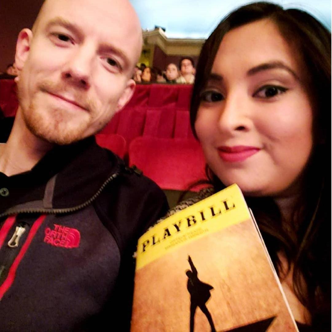 We went to see Hamilton when it came to Minneapolis!