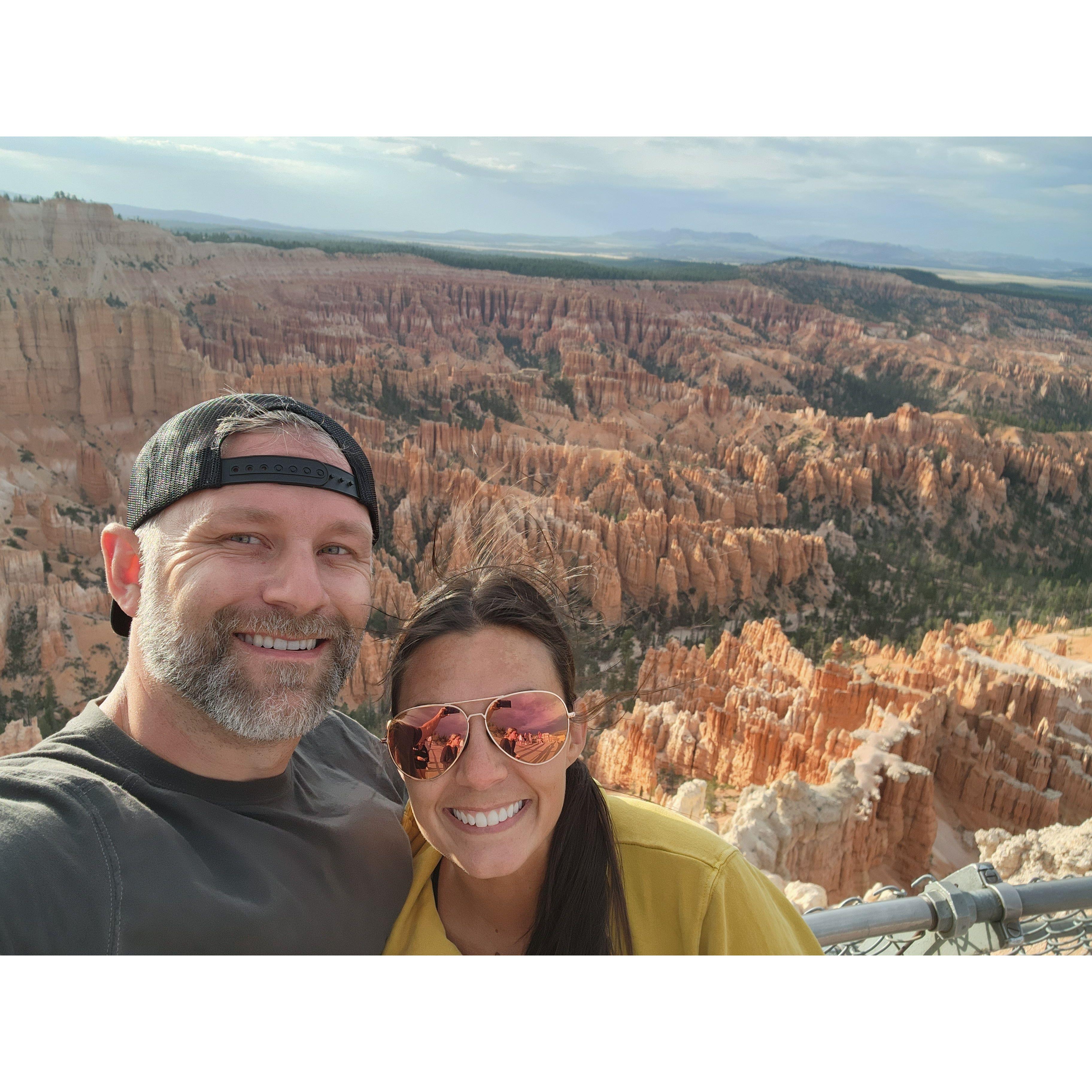 Checking national parks off of our list.  Bryce canyon is spectacular.