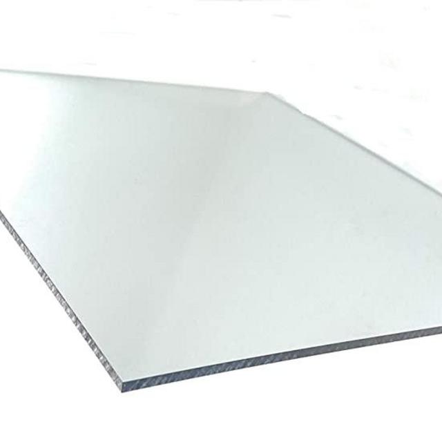 12 x 12 1/8” Acrylic Plastic Mirror Sheet with Finished Polished Edges by E.H.C (4)