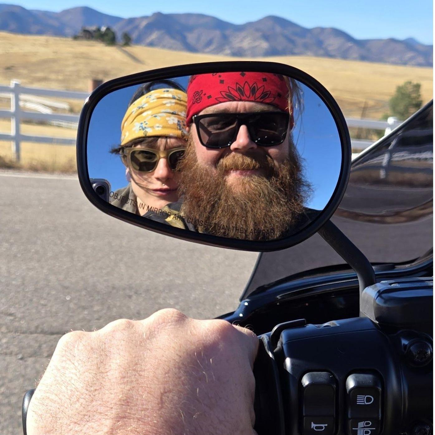 "Objects in mirror may be closer than they appear"