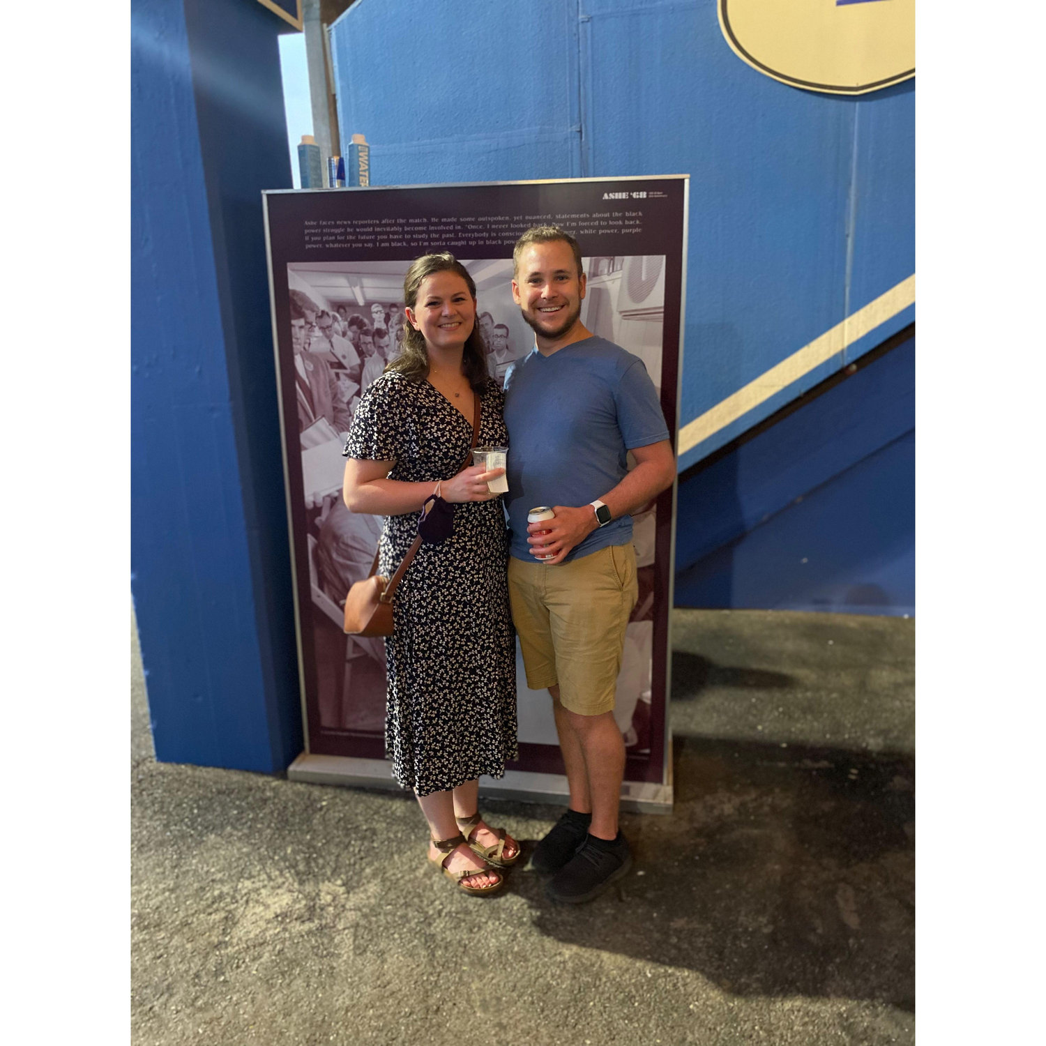 We went to a concert in the rain, August 2021