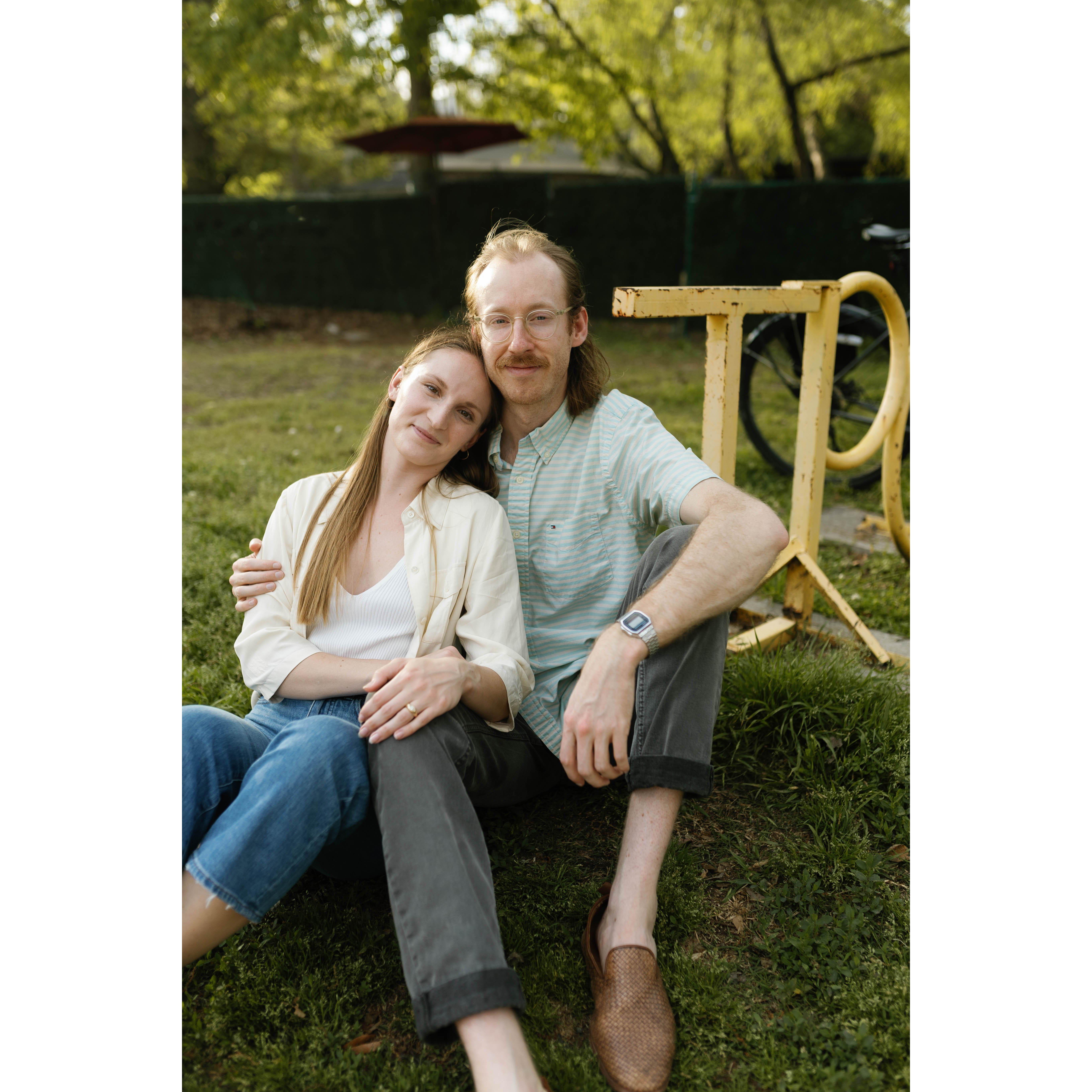 Our second round of pics took place at the infamous TPCP - where JM proposed!