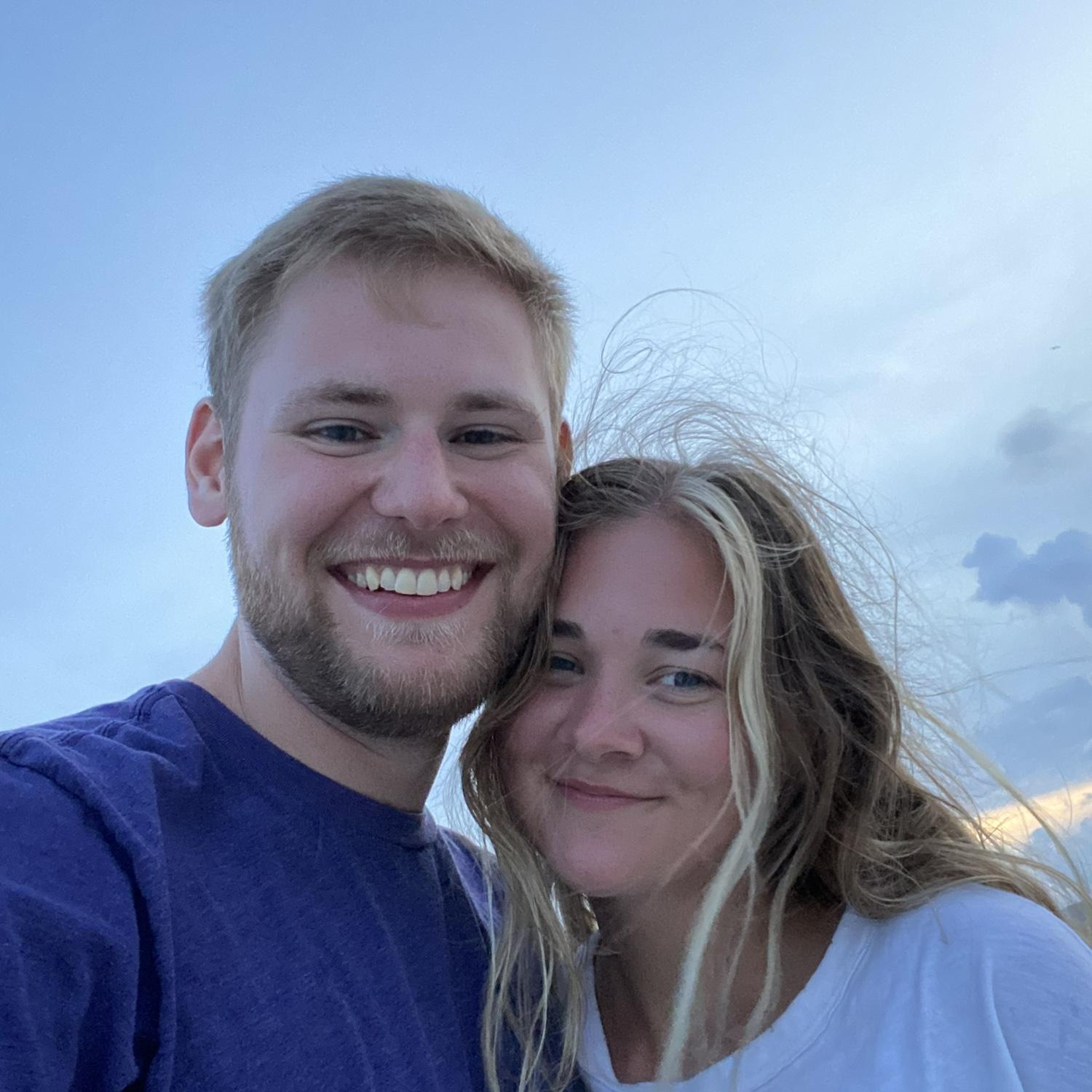 Our first beach trip together!
