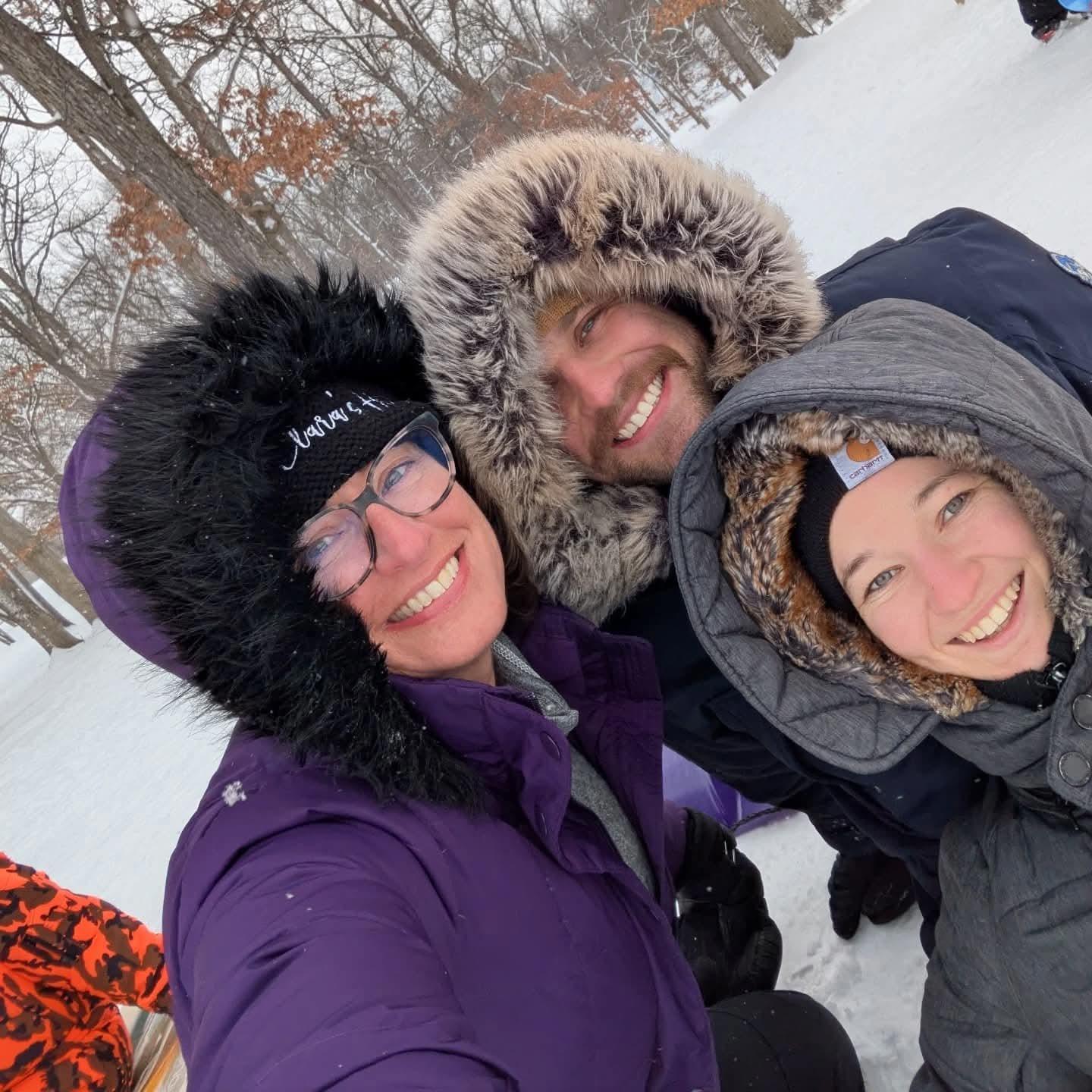 Getting Kromer Family time together! shortly after this Ray rolled Mac up the whole hill like a dung beetle (why yes we do have video of it)