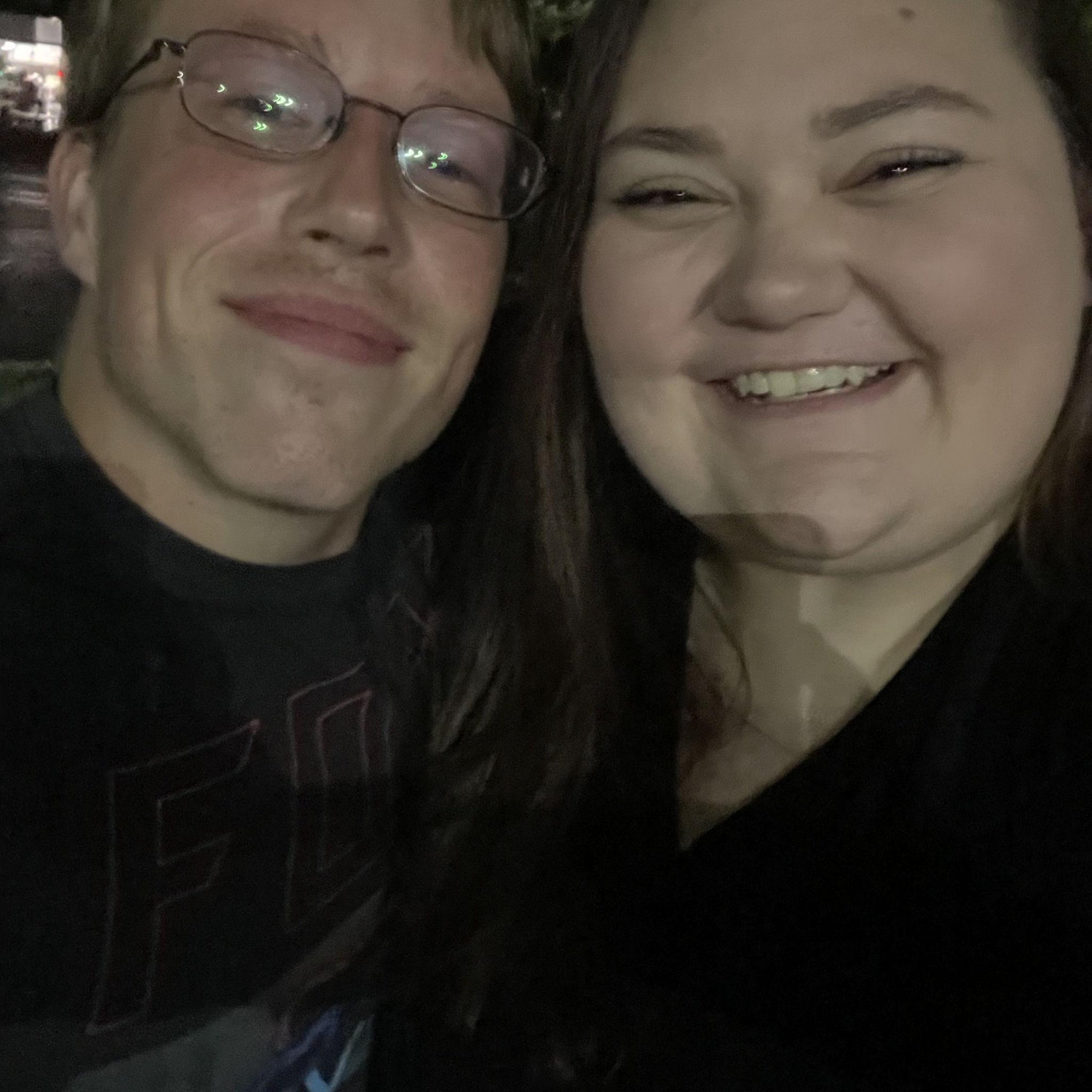 Our first date!