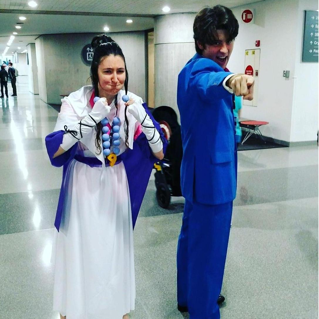 A couple that cosplays together stays together!