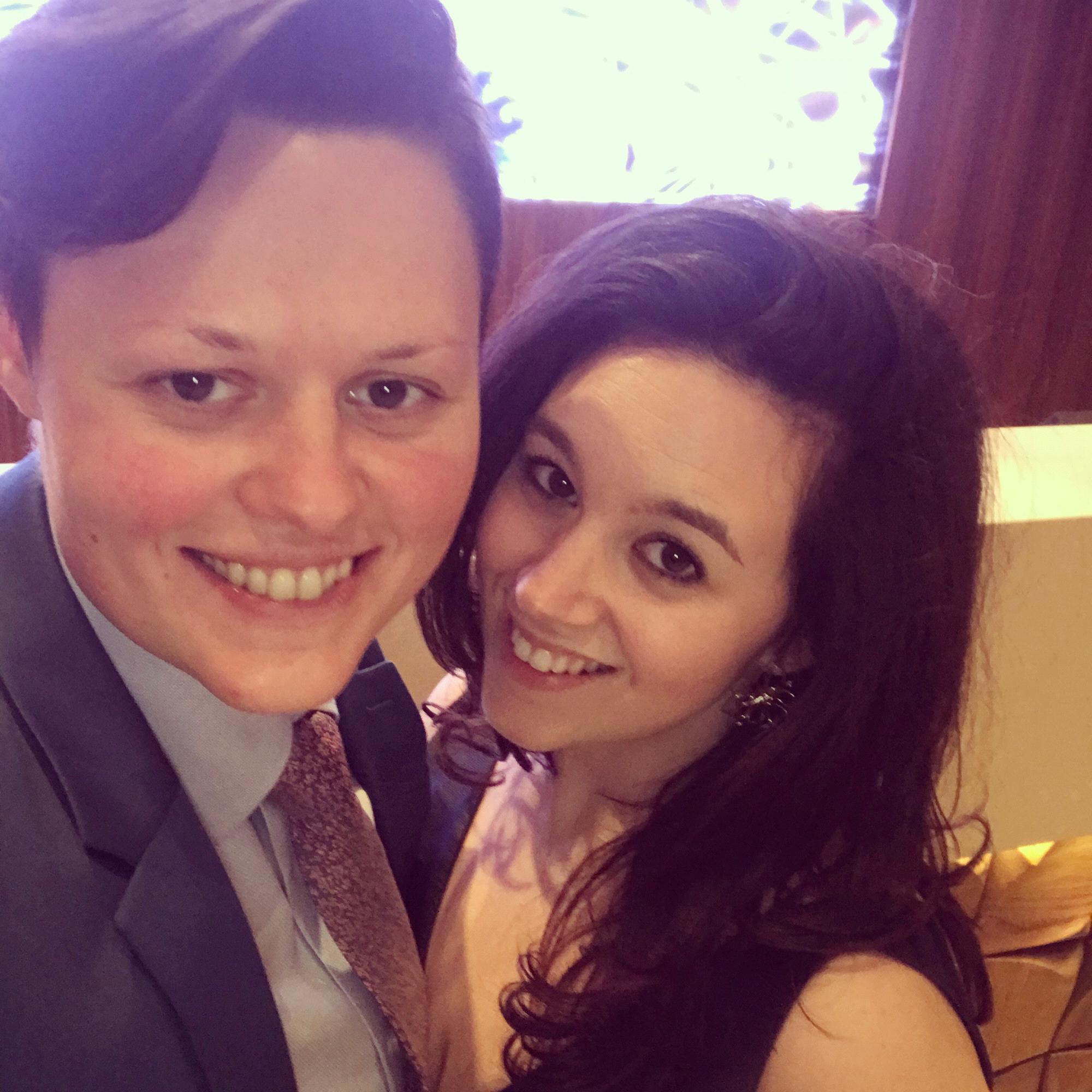 At the HRC Gala...