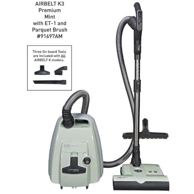 Sebo K3 Vacuum in Pastel Mint