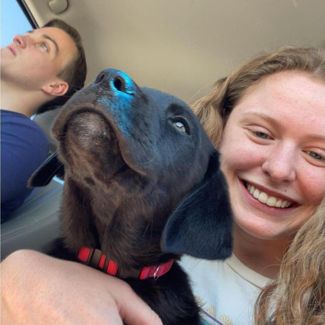 Ben surprised me with his new puppy! This is Cooper and we are excited to have our little family.