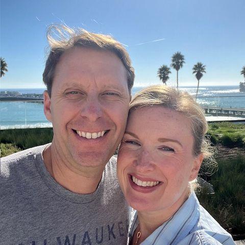 Our 4-year anniversary in Santa Cruz