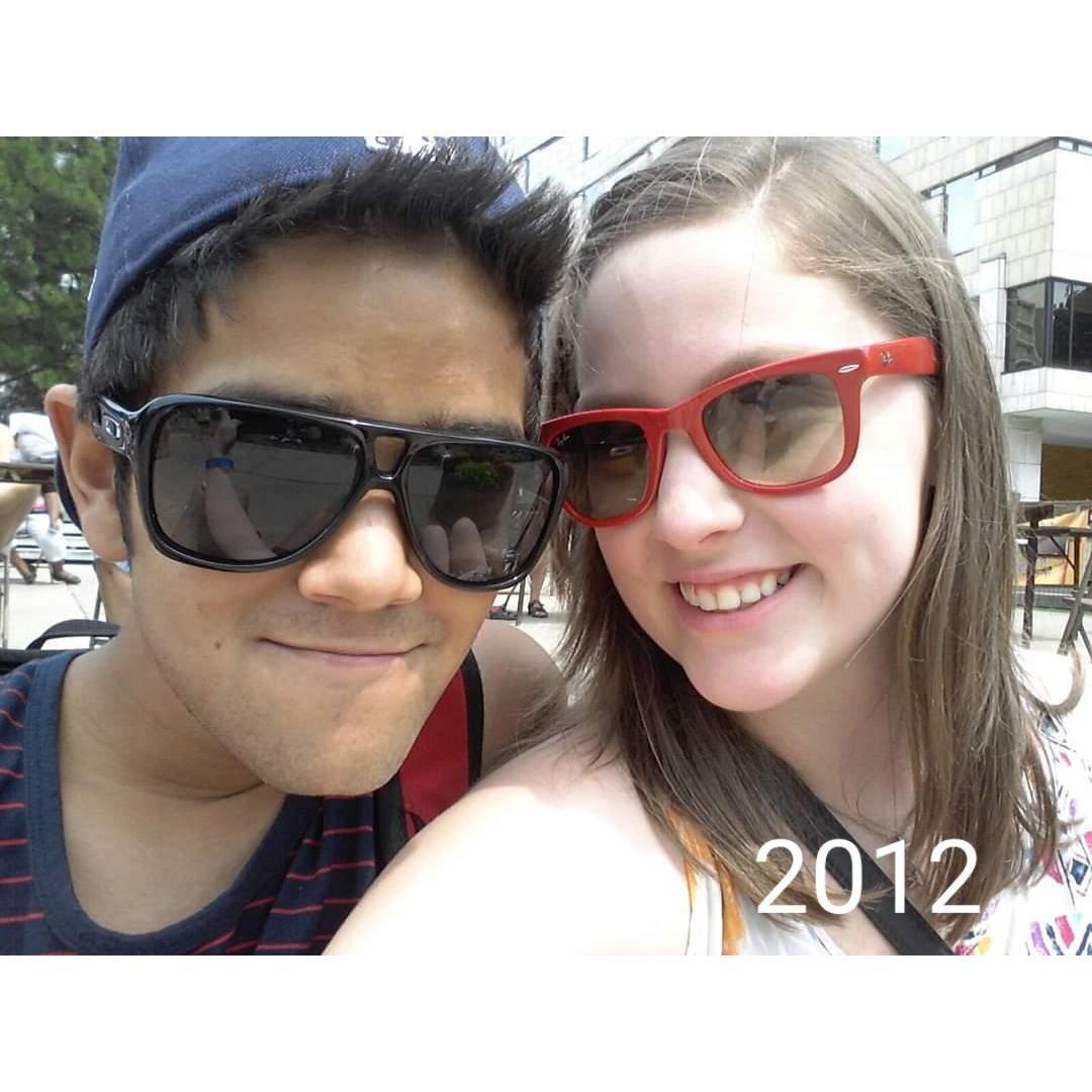Attending Sunfest together.