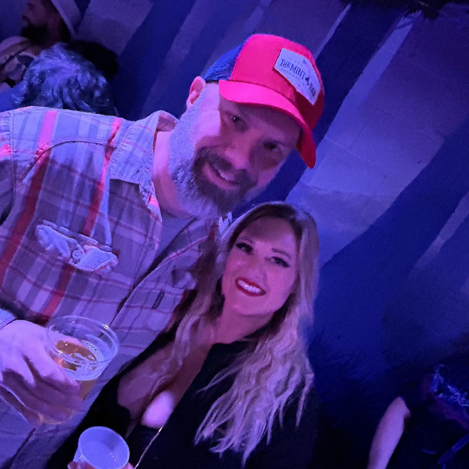 I had a crazy idea to drag Corey to this up and coming singer’s hippie concert in Denver…it was quite the experience 😂