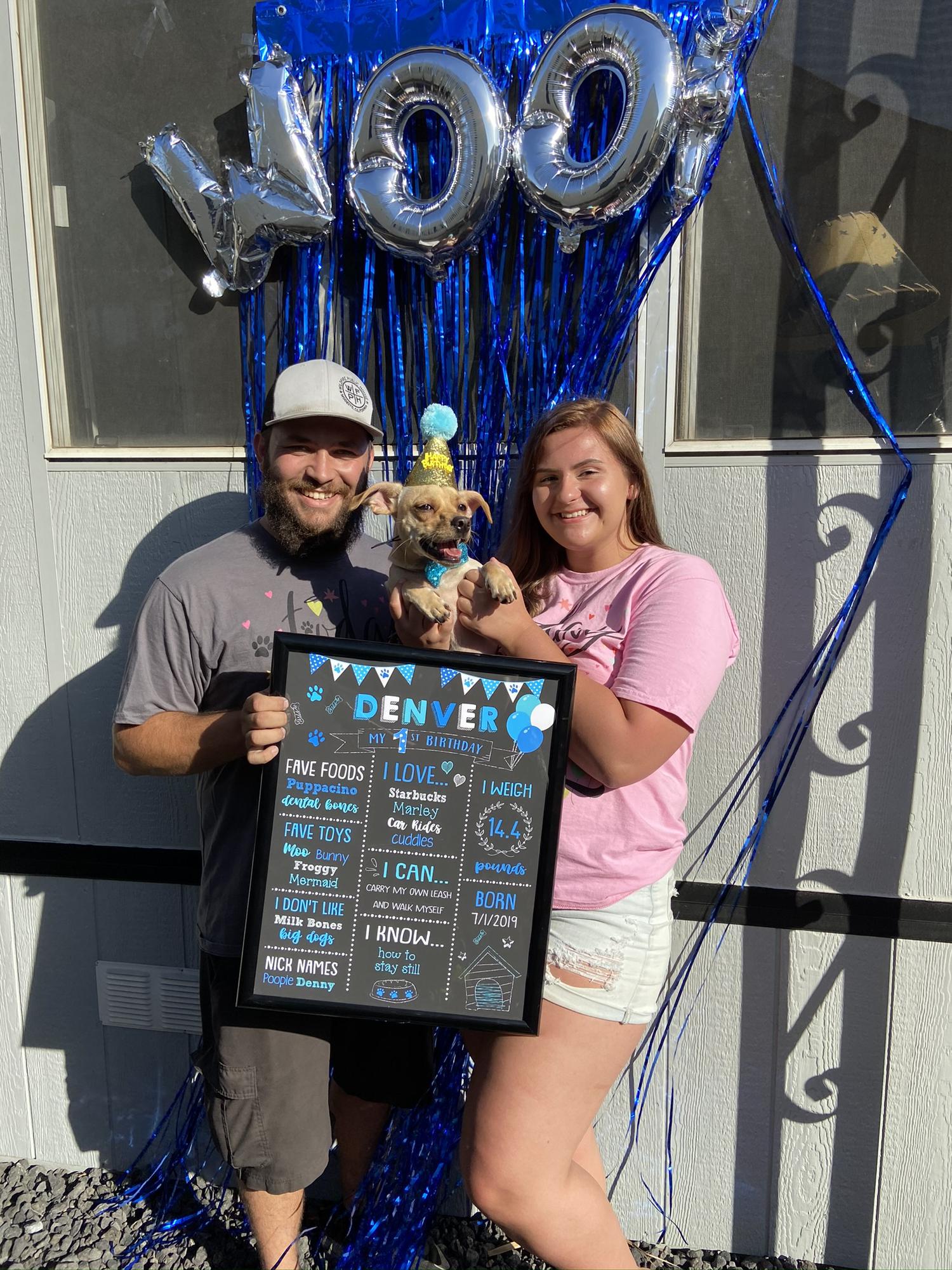 Denver’s first birthday