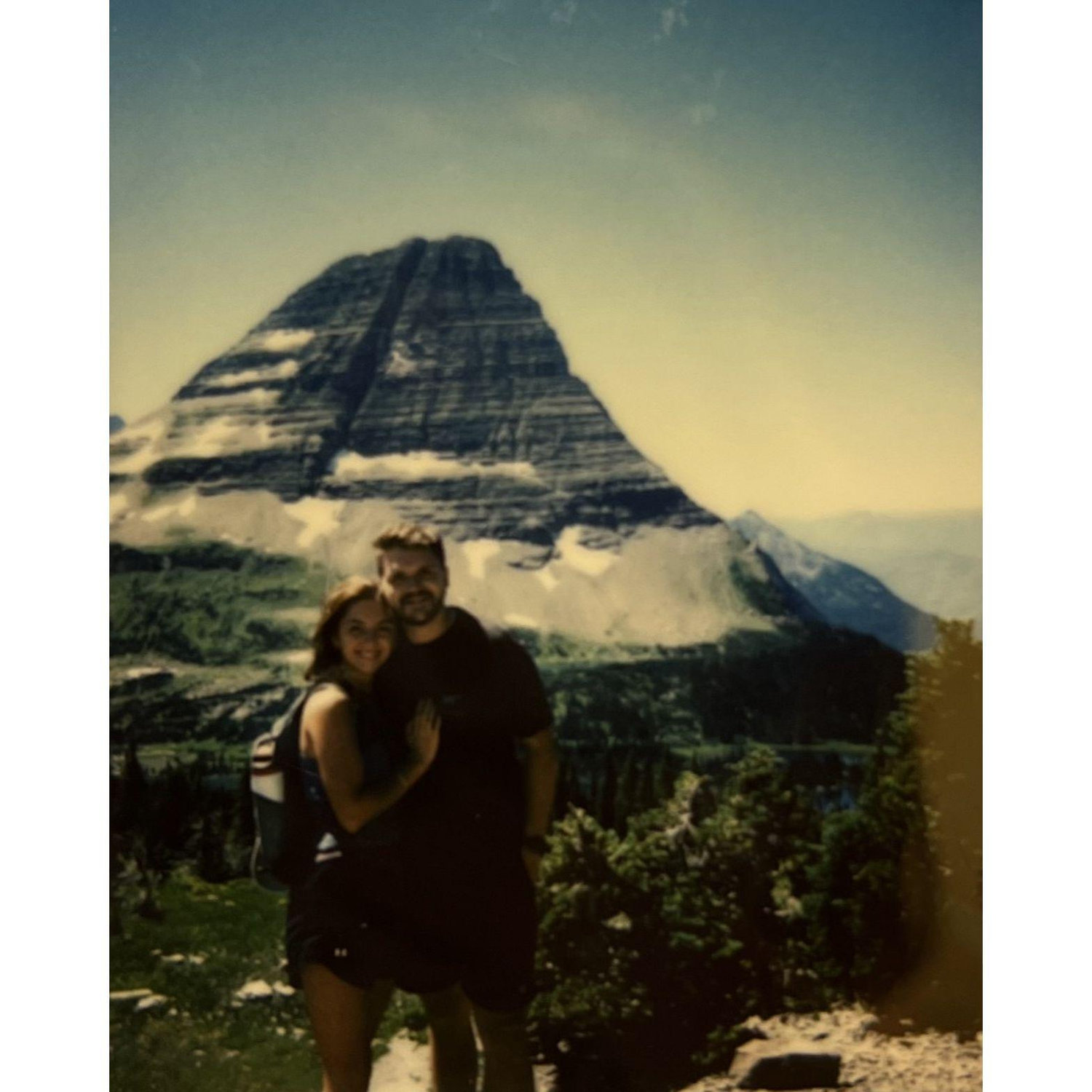August 1, 2024.

Birthday hike in Glacier National Park! Cheyenne has no clue that Dante is about to propose!