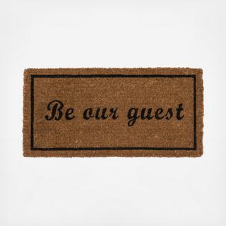 Bits & Bobs Be Our Guest Doormat