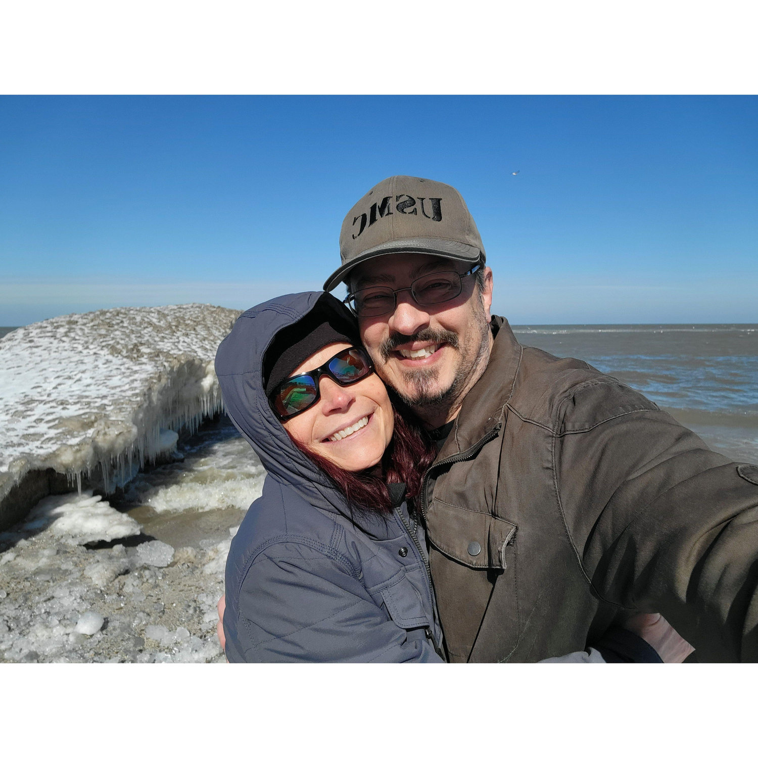 Lake Erie in February