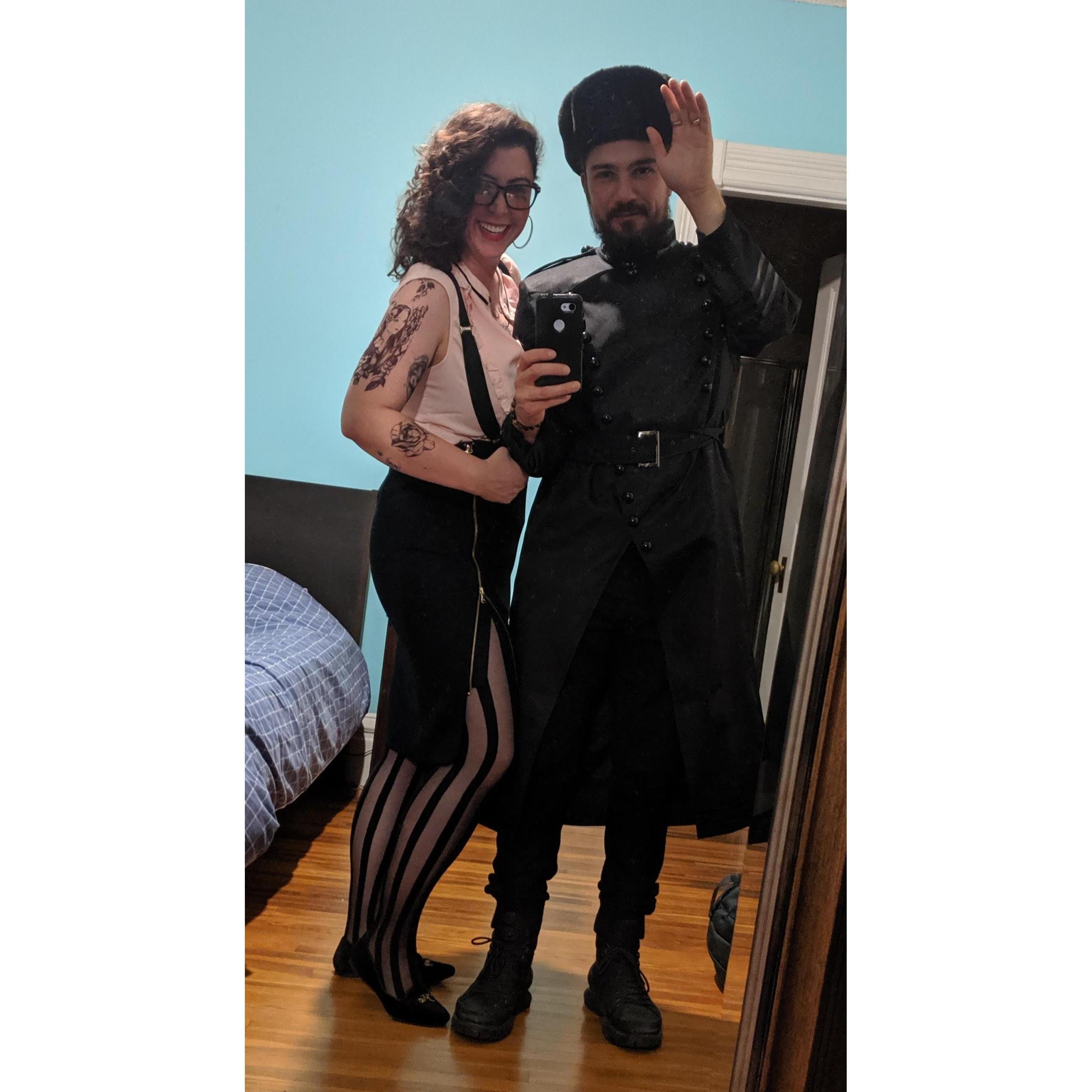 Halloween, 2019 - when Alex calls Frances he appears as Rasputin.