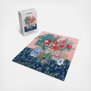 Lara Lee Meintjes The Domesticated Jungle Floral Still Life Art, 500 Piece Puzzle