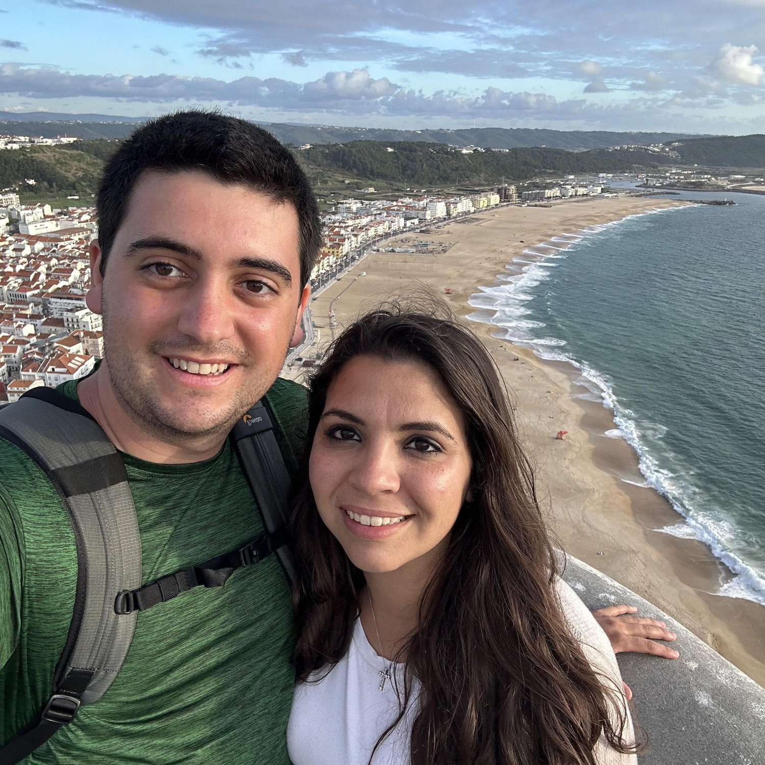 Her first time in Portugal!