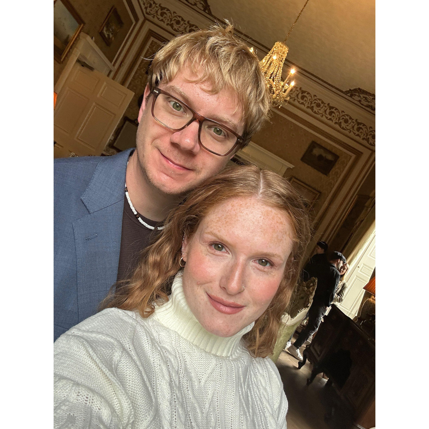 Our first time visiting our venue, Drumtochty Castle!