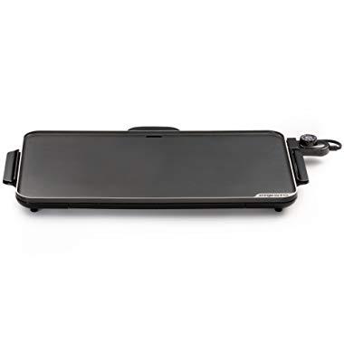 Presto 7072 Slimline Griddle, Black, 22"