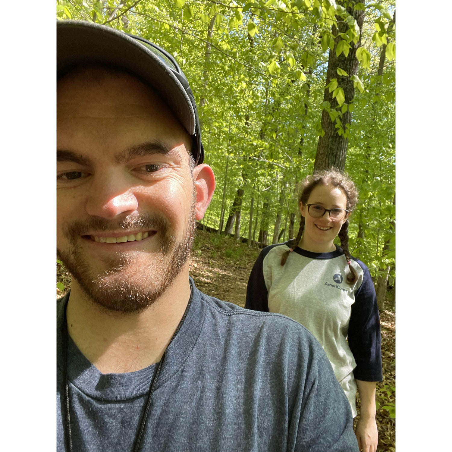 Silly times while hiking