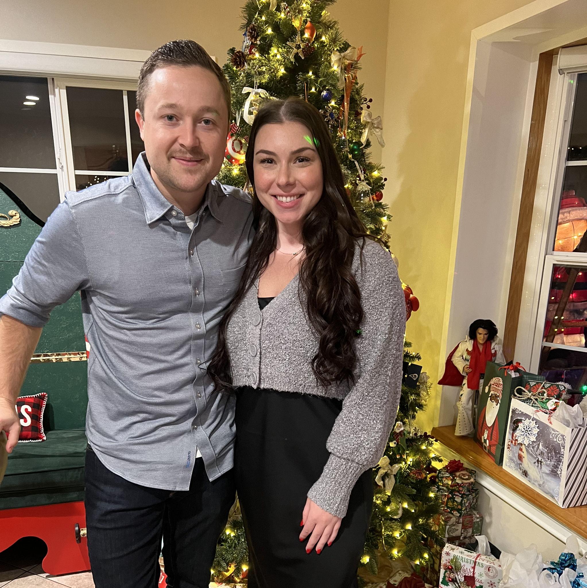 Christmas Eve 2023 at Jenna's parent's house