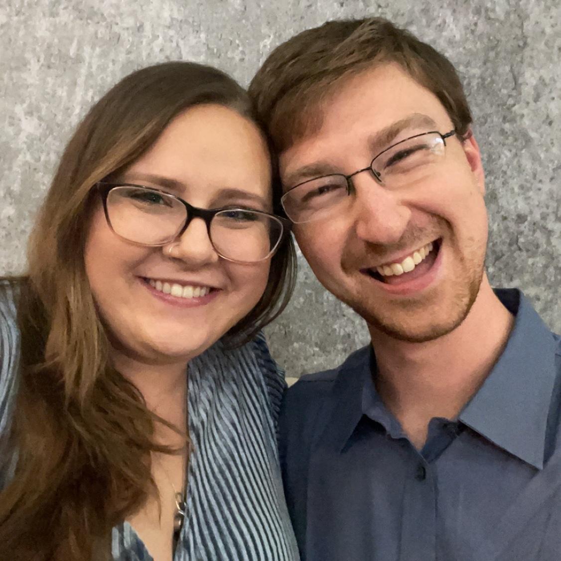 Attending our first wedding together!