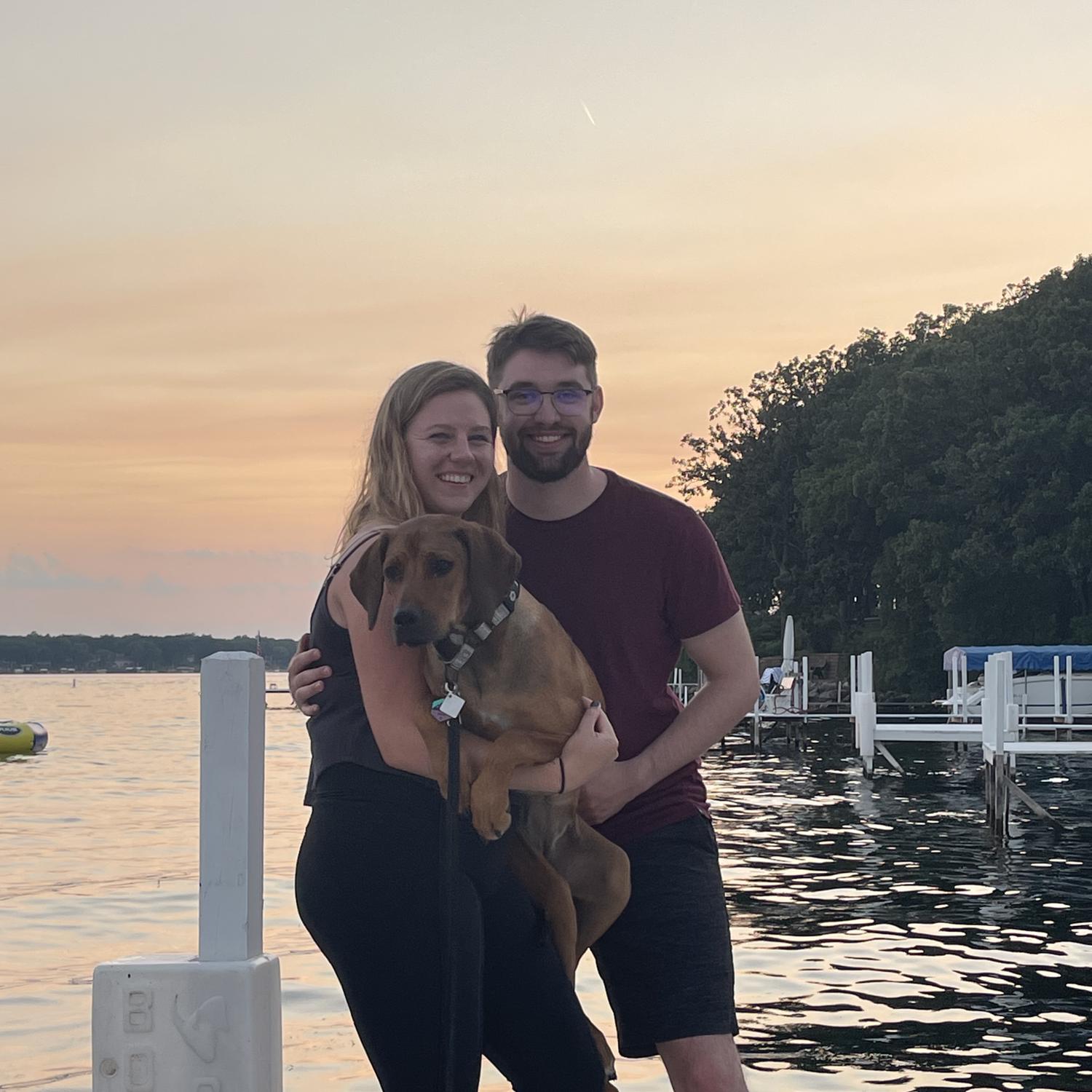 But we made it work and got our fur baby, Astrid!
