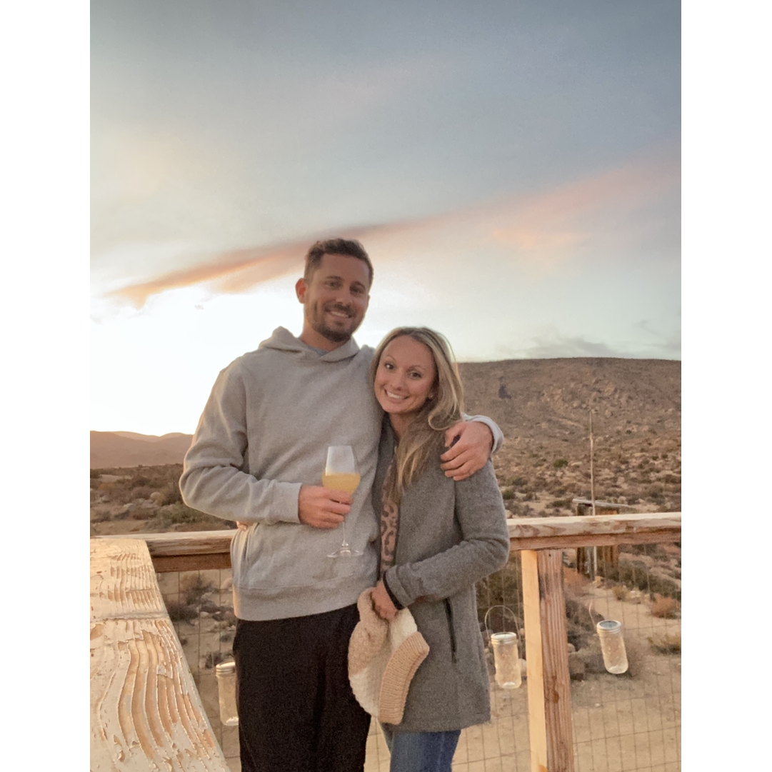 Joshua Tree is one of our top 5 adventures! Just the three of us under the stars!