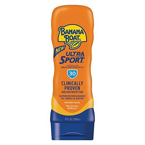 Banana Boat Ultra Sport Sunscreen Lotion, New Formula, SPF 30, 8 Ounces